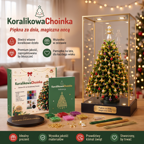 Koralikowa Choinka